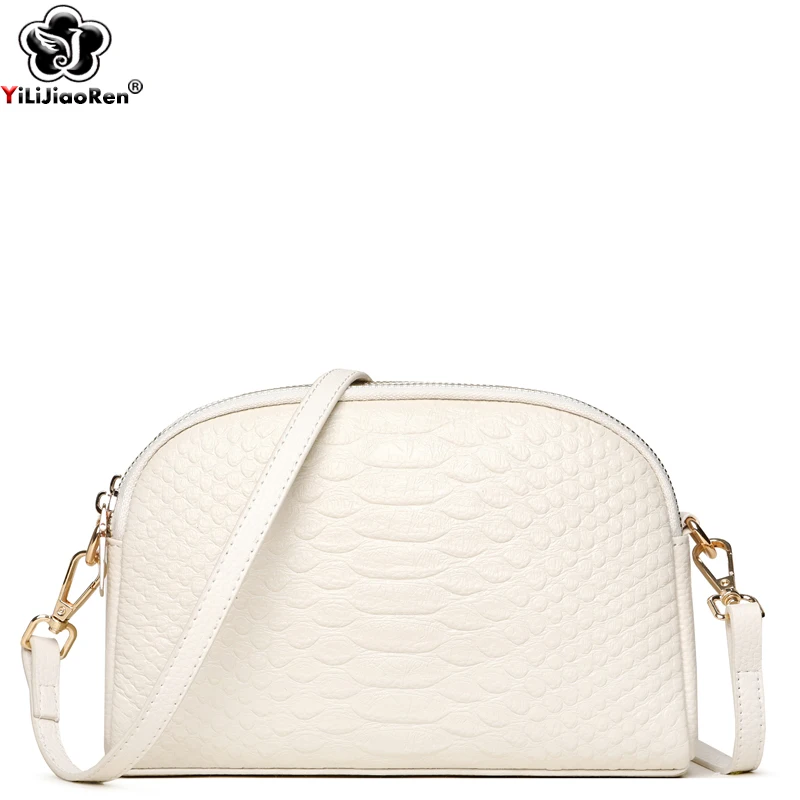 Роскошные сумки на плечо из натуральной кожи женская сумка-мессенджер воловьей с