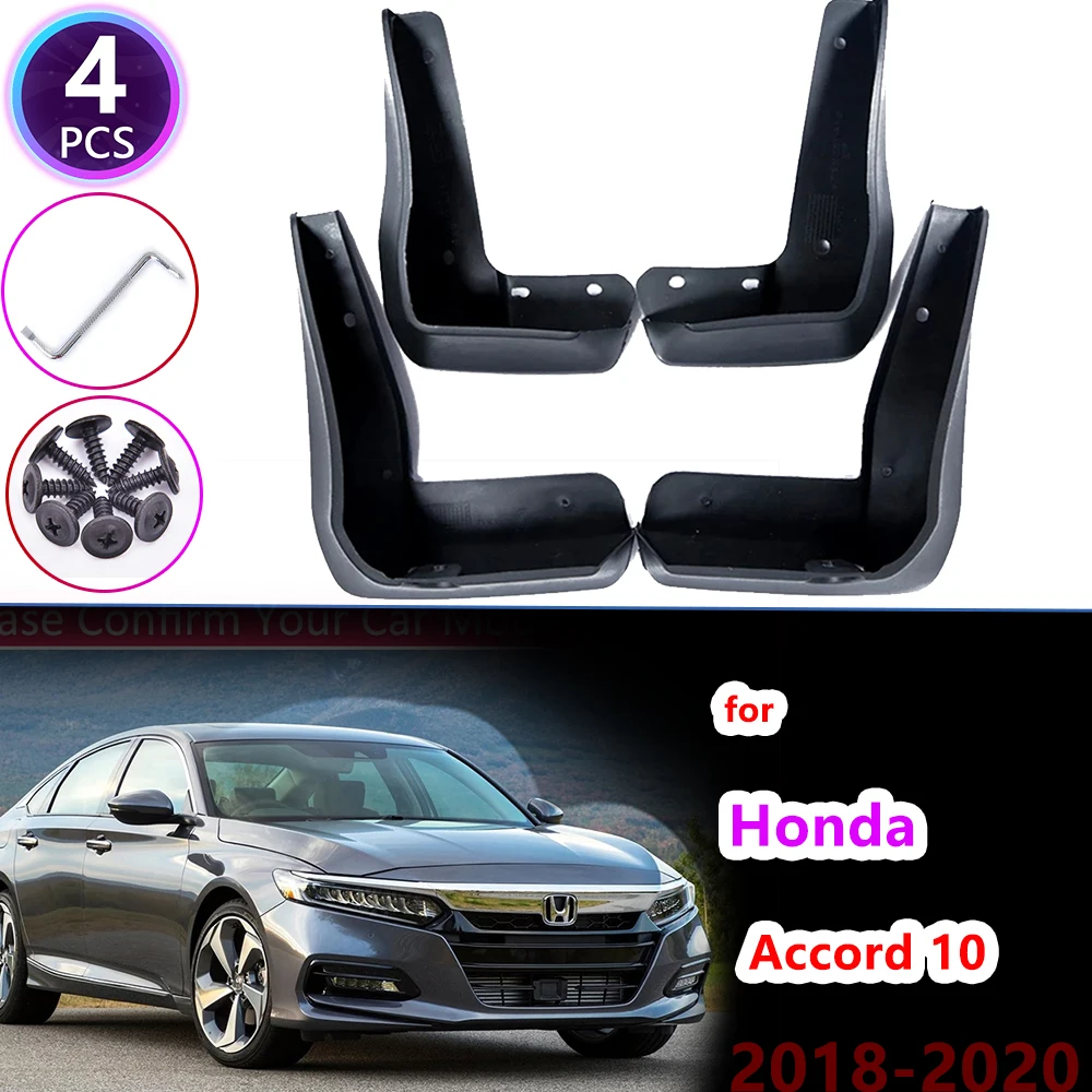 

Брызговики передние и задние для Honda Accord 10 2018 2019 2020