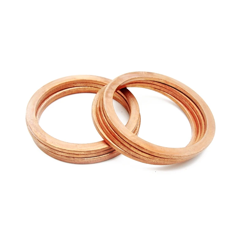 Медная Плоская Шайба M5 уплотнительная прокладка внутренний диаметр 5 мм