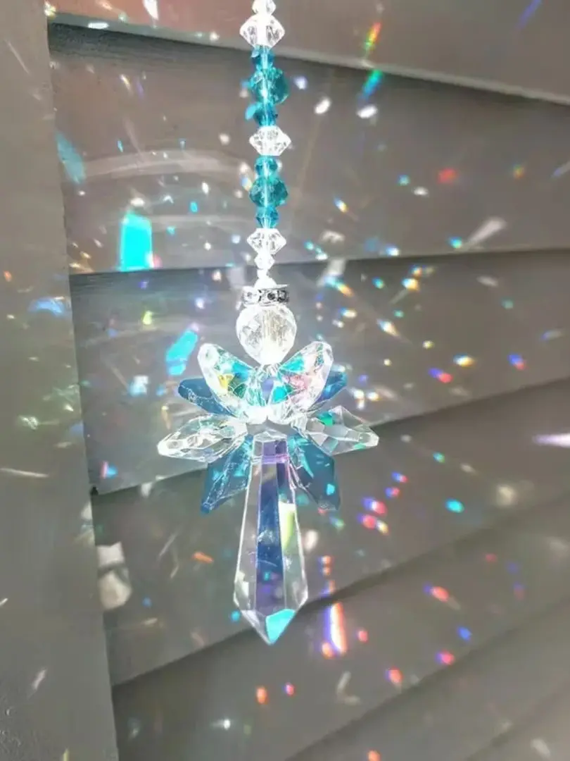 

Подвеска «Ловец Света» С Элегантным Кристаллом В Форме Слезы, Подходит Для Дома, Автомобиля, Свадьбы, Дня Рождения