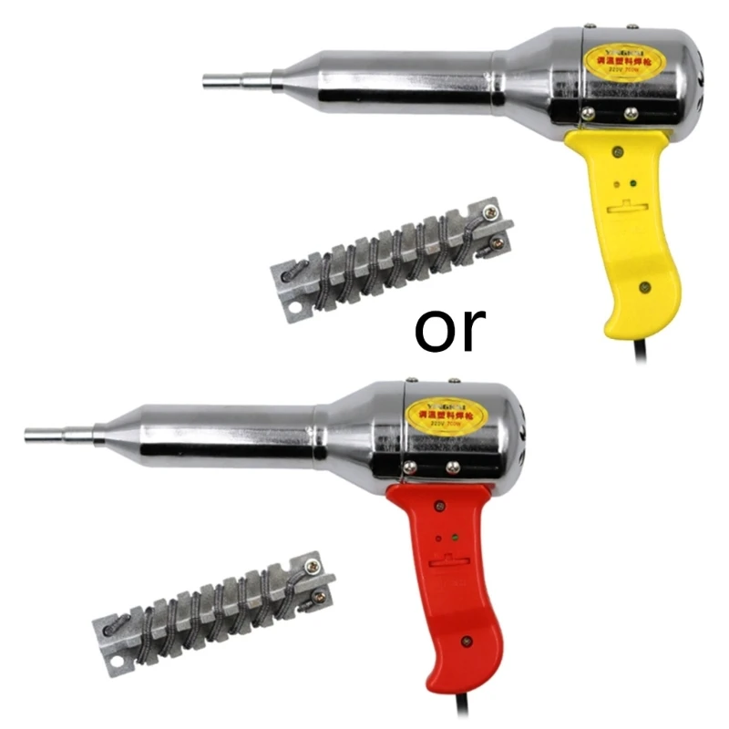 Пластиковые сварочные пистолеты горячим воздухом, 700 Вт, 220-240 В, Стандартный инструмент для пластиковой сварки, регулируемый сварочный аппарат, комплект тепловых воздушных пистолетов, сварочный аппарат