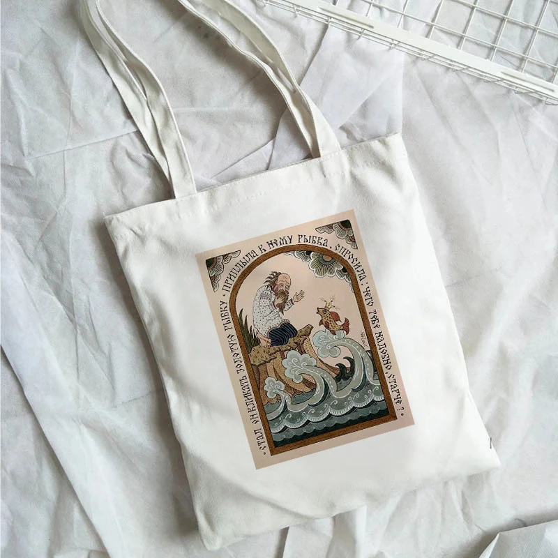 

Fashion Harajuku Cartoon Retro Canvas Bag Large Tote Bag Cute Girl Shopping Bag Ladies Shopping Bag Ladies Reusable Tote Bag.
