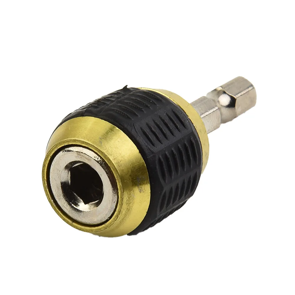 

1/4 Inner Hex 50mm Hexagonal Shank Quick Coupling Power Tool Accessories Electric Drills Adapters Drill Bit Holder Parts