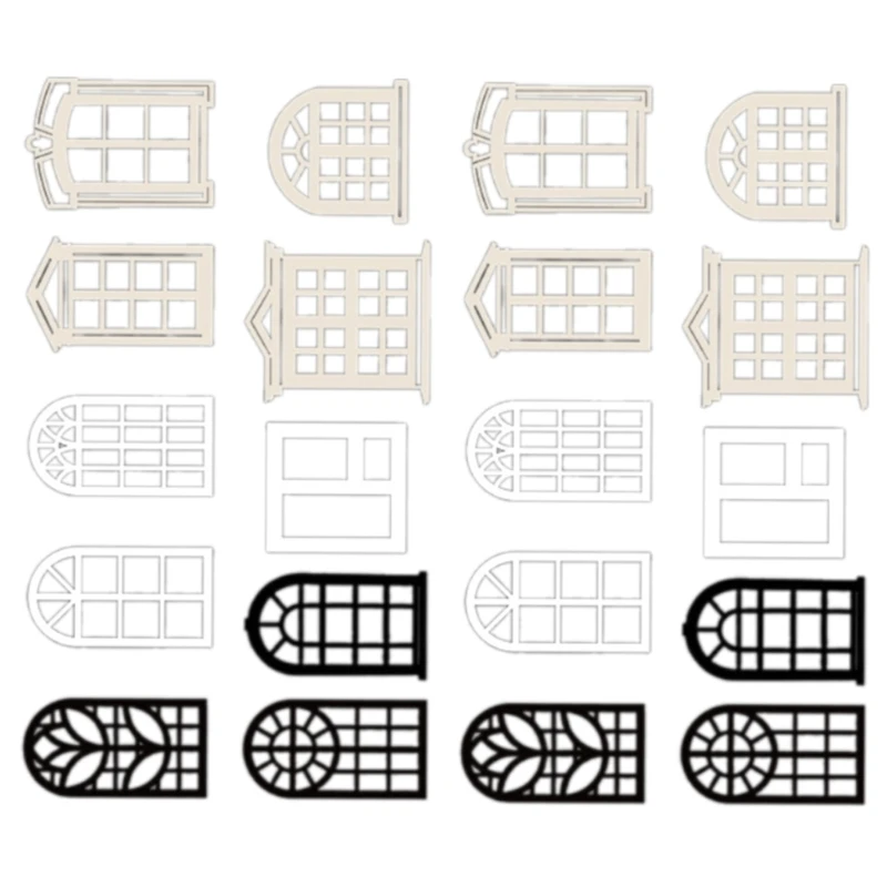 N0HB 20 листов винтажная эстетическая бумага для скрапбукинга декоративная фоновая