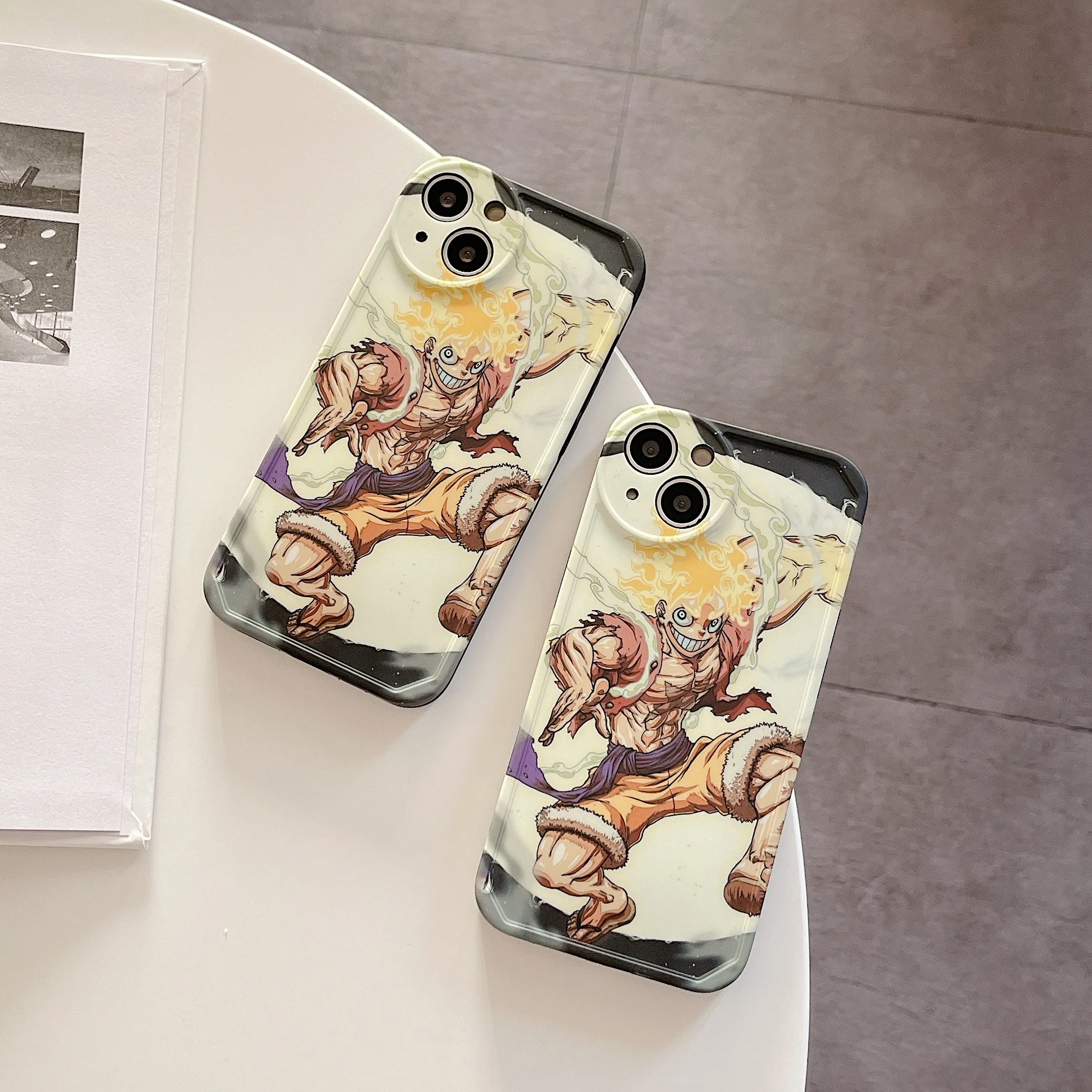 

One Piece Luffy Phone Cases For iPhone 13 12 11 Pro Max XR XS MAX X Back Cover