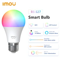 imou b5 smart led bulb e27 rgb 220v lamp dimmable colorful bulb bombilla led inteligente lampada samrt inteligente ampoule timer