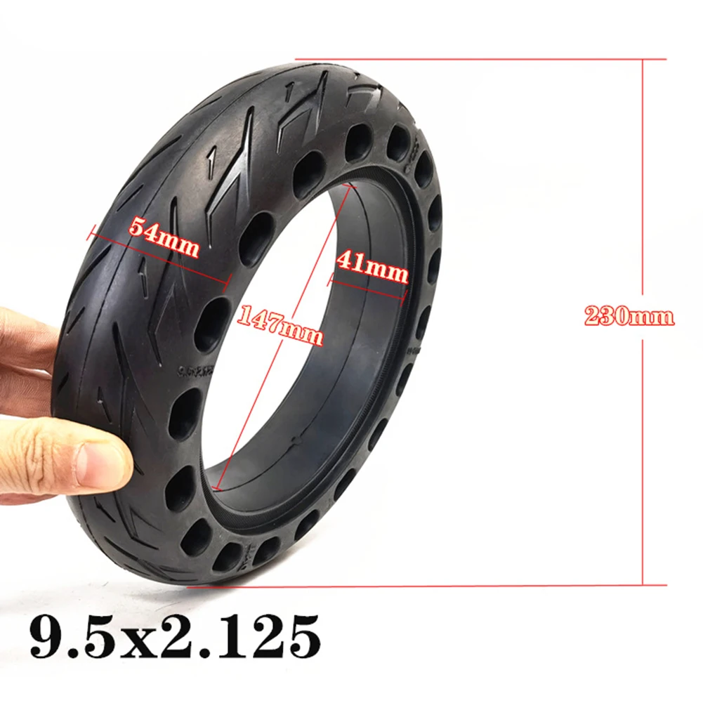 

9 Inch 9 X2.125 Thickened Non-Slip Solid Tire For Electric Scooter Honeycomb Solid Tire 54mm Width Excellent Replacement