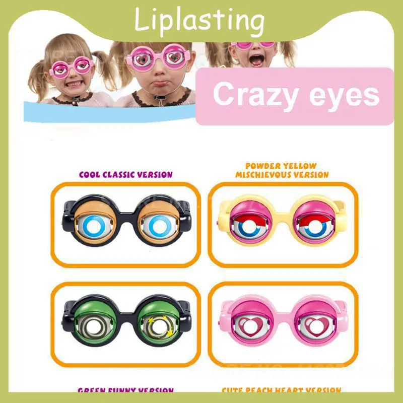 

Crazy Eyes Toy Supplies Kids Party Favor Funny Pranks Glasses For Christmas Birthday Gift Plastic Novelty Glasses Toys Kids Toys