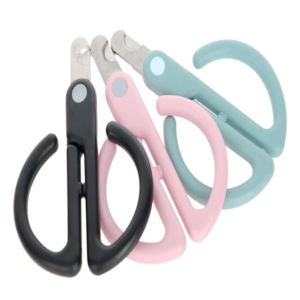 

Plastic Pet Nail Clipper Durable Sharp Mini Dog Cat Toes Claw Trimmer Grinder Comfort Handle Grooming Scissor
