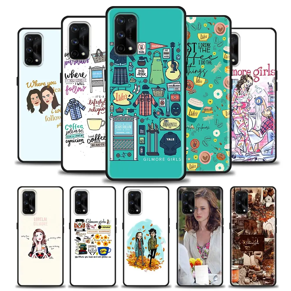

TV Show Gilmore Girls Die Jerk Silicone Case For Realme 8 Pro Cover For Realme 6 8 7 9 Pro Plus 5G 5 6i 7i 8i 9i Case Soft Funda
