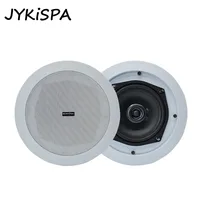 PA System Loudspeaker 8Ohm Coaxial 5inch Woofer Wall Mounted Ceiling Speaker For Background Music Controller Amplifier