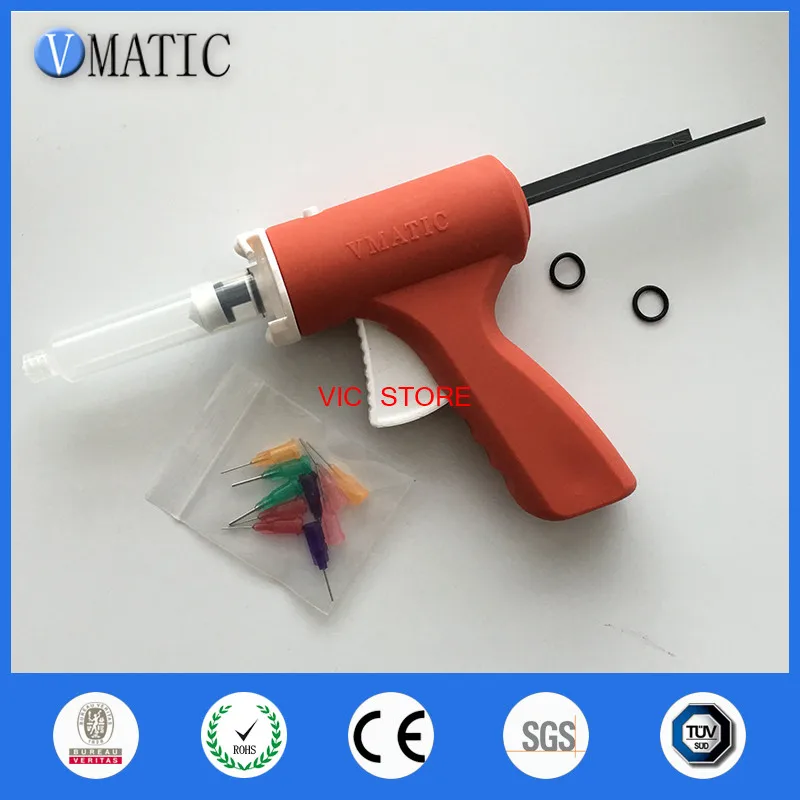 

Free Shipping Quality 10ml 10cc Manual Syringe Epoxy Caulking Adhesive Single Liquid Glue Dispenser Gun