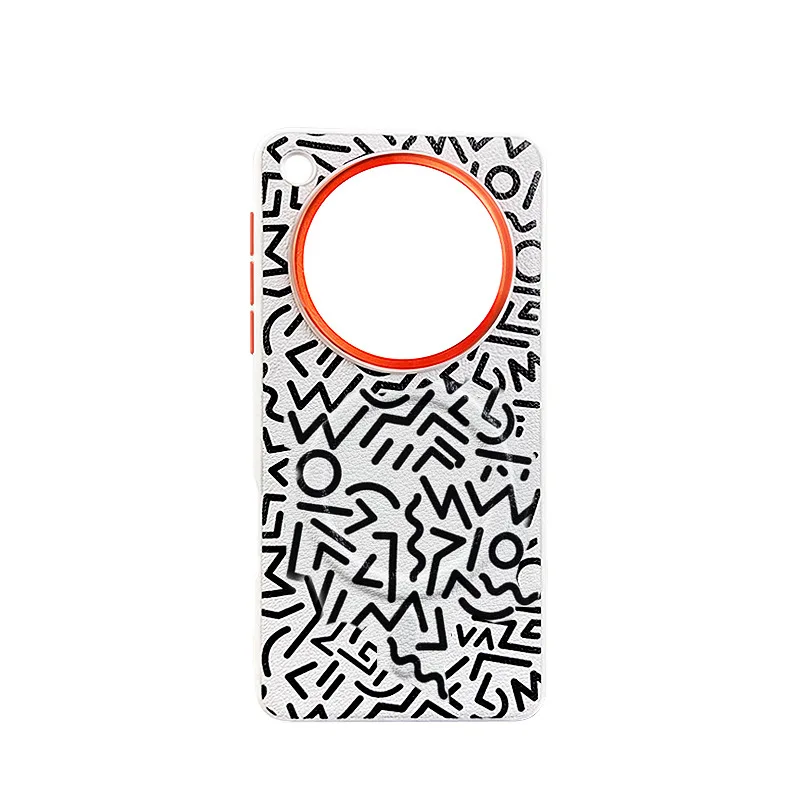 Кожаный чехол Find X8 Ultra Magnetic Line Paintings для OPPO X8S Plus Pro с металлическими линзами и