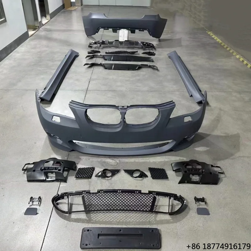 Фото Заводская цена на автозапчасти: Комплект обвеса для E60 520d 525i 2003-2010, обновление до MT, бамперы и другие автоаксессуары №1