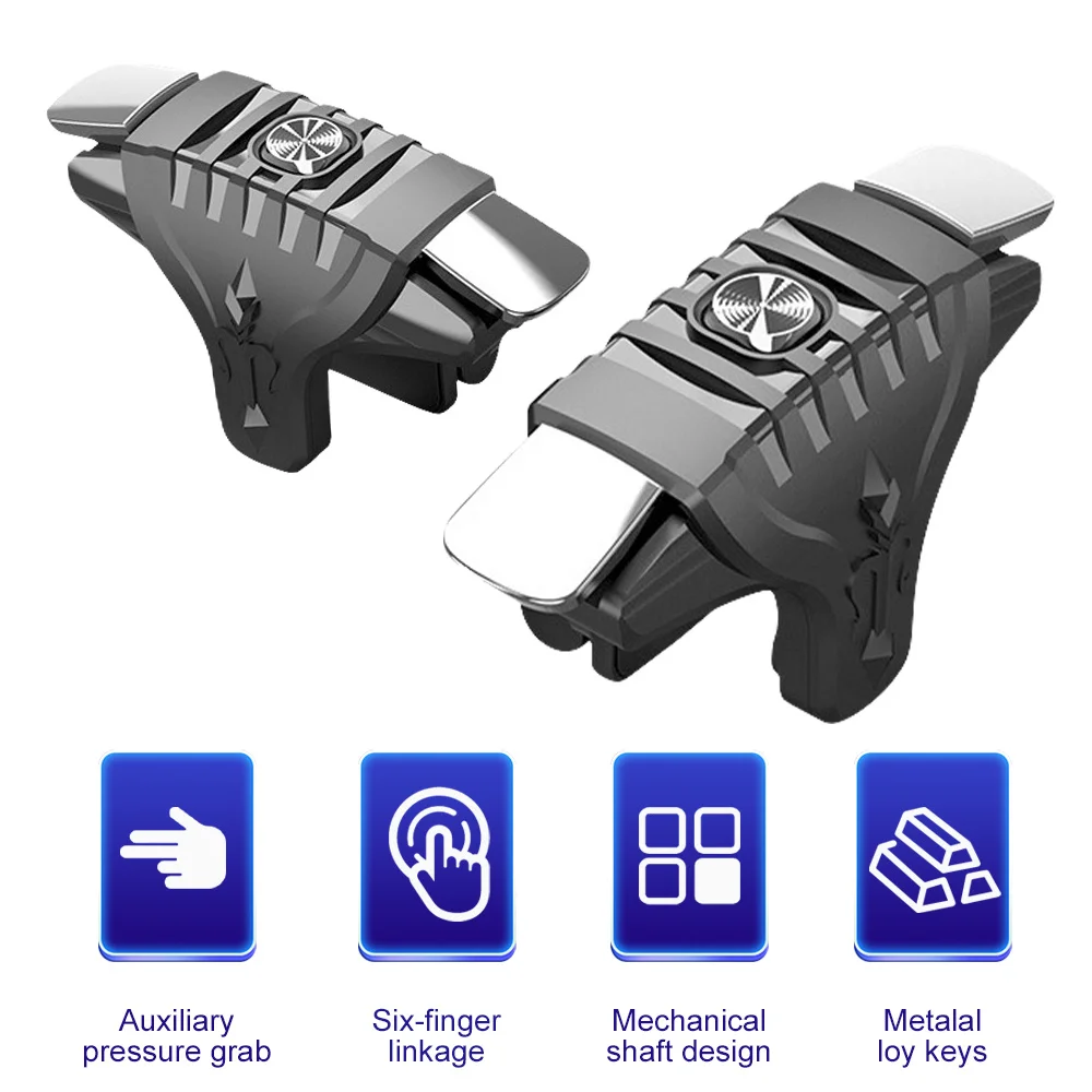 

PUBG Mobile Game Controller Gamepad Trigger Aim Shoot Button L1R1 Shooter Joystick For IPhone/Xiaomi/Samsung/Huawei/Smart Phone