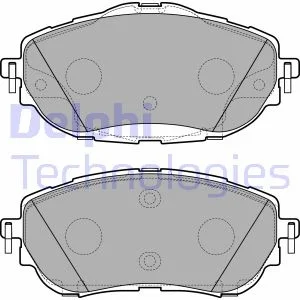 

LP2691 для десяти тормозных колодок COROLLA