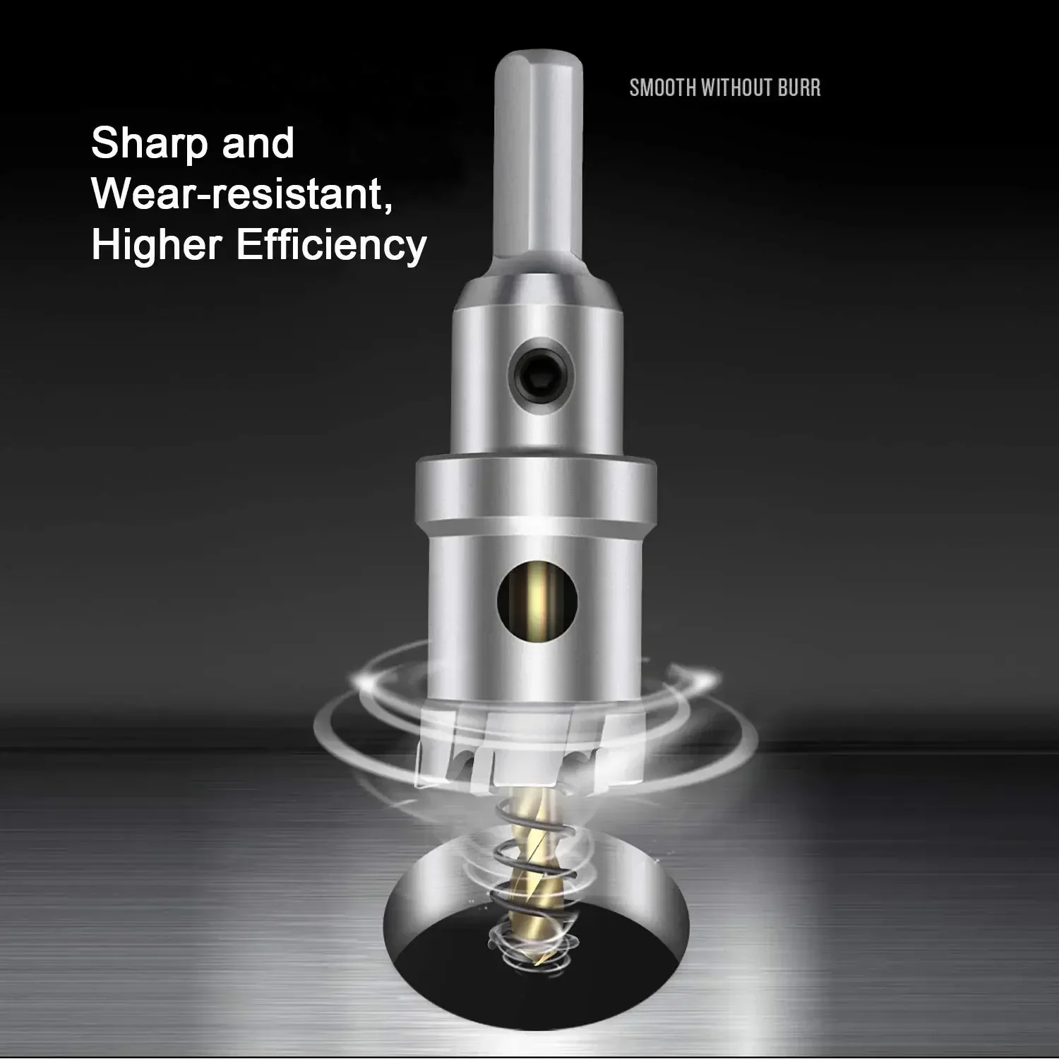 Набор коронок для отверстий комплект из 6 твердосплавных насадок 16-35 мм