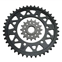 lopor 530 cnc 16t 43t front rear motorcycle sprocket for yamaha yzf r1 4xv 5pw yzfr1 yzf r1 1998 2003