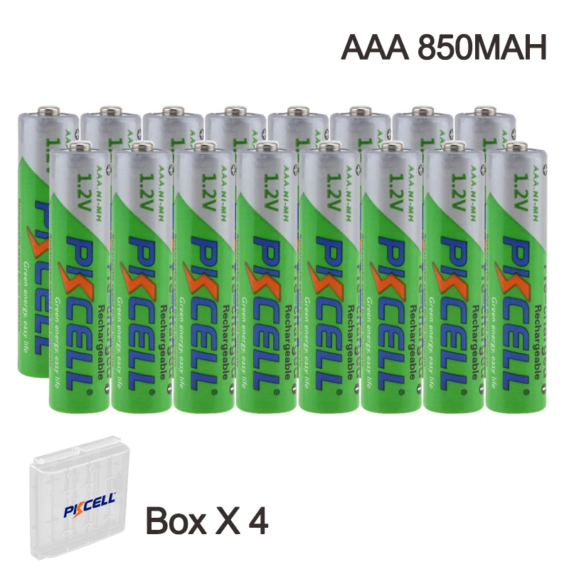 Аккумулятор PKCELL AAA 850 мАч 3 А 1 2 в 4/8/16/28 шт |
