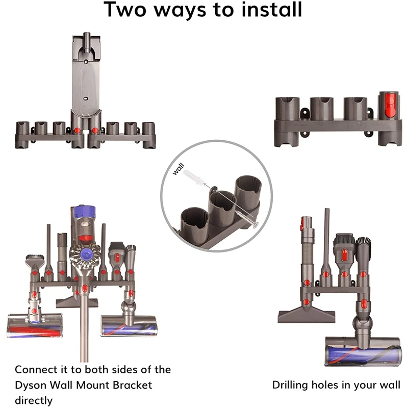 Щетки для пылесоса EAS аксессуар органайзер док-станция настенный держатель Dyson V7