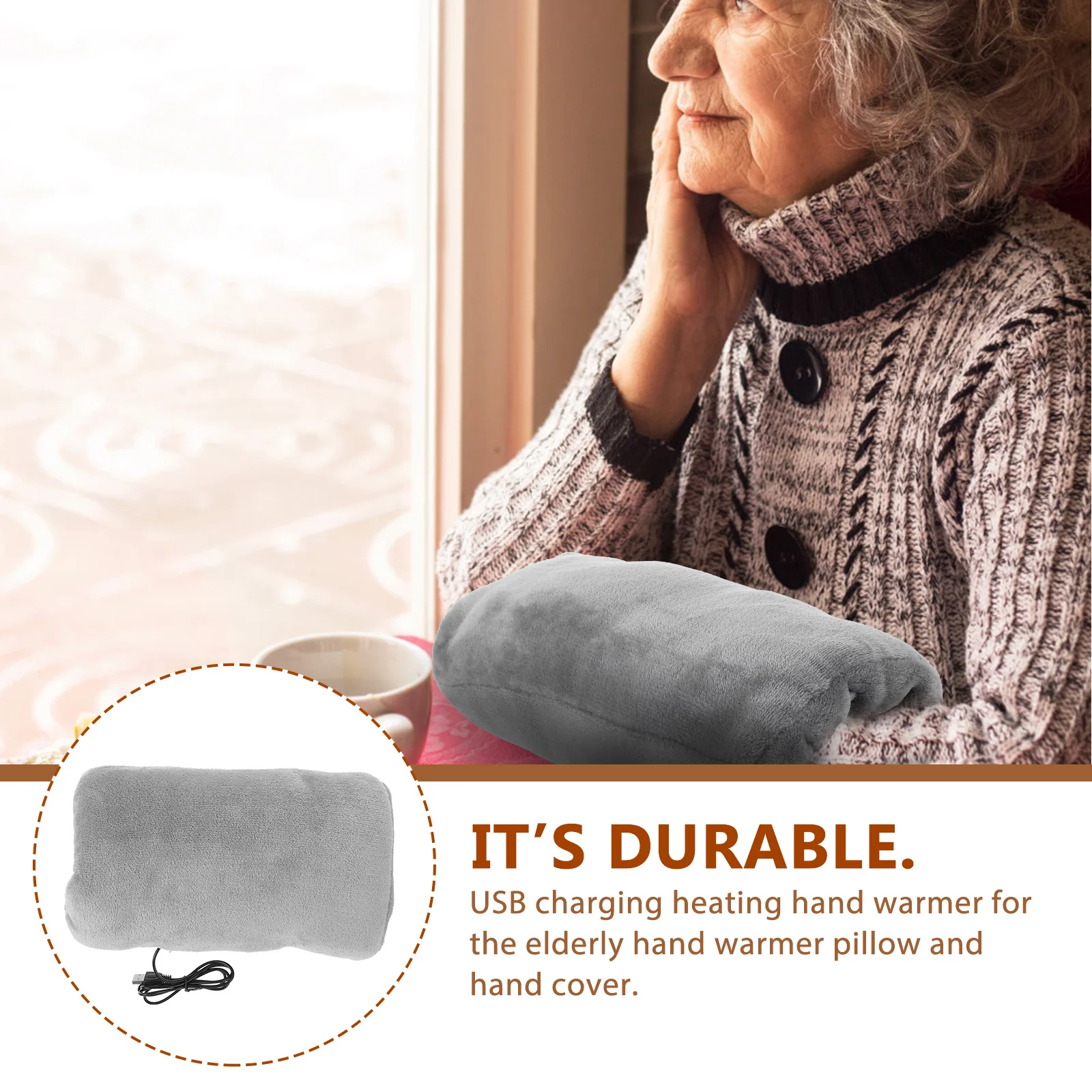 Грелка для рук подушка перезаряжаемые грелки горячая подвесная фланель зимнего