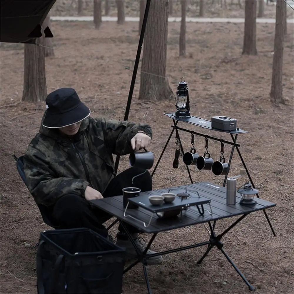 

Подвесная стойка для кемпинга, алюминиевый сплав, кронштейн для пикника, походов, пешего туризма, рыбалки