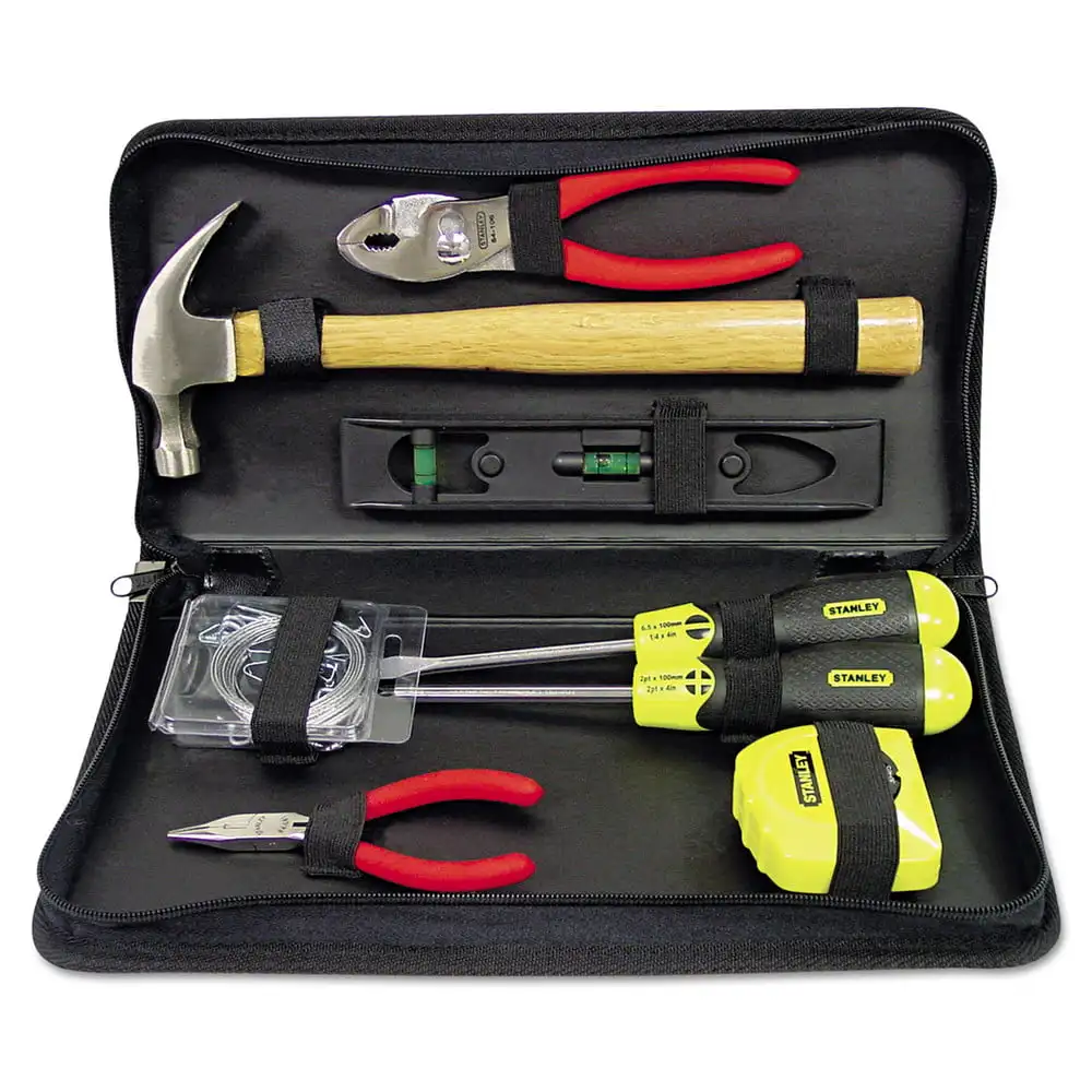 

92-680 Repair 8 Piece Tool Kit In Water-Resistant Black Zippered Case (1 Kit)