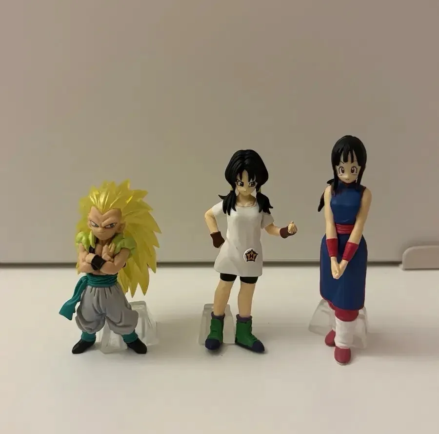 Фото Оригинальные фигурки Bulma, Videl, Majin Buu, Vegeta, Gotenks, Dabura из серии HG: Великий Демон. Аниме-фигурки, модели, украшения, игрушки. №1