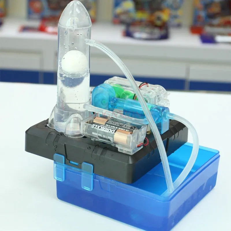 Cena Fizyka Dla Dzieci Student I Edukacja Eksperyment Zabawka Pompa Tłokowa Cykl Wodny Model Przetwarzania Mała Technologia