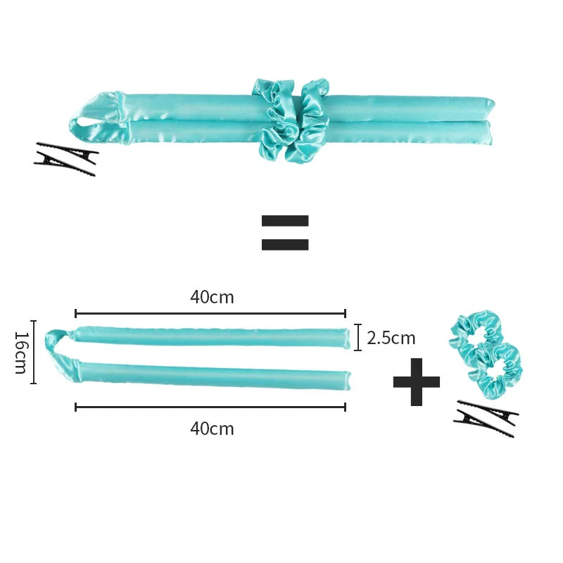 Плойка для завивки волос Lazy Heatless повязка на голову ролики создания волн мокрые