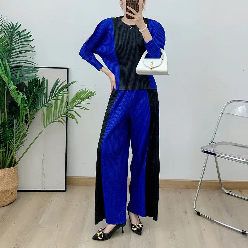 Плиссированные складки комплект из двух предметов новинка 2024 зарубежные