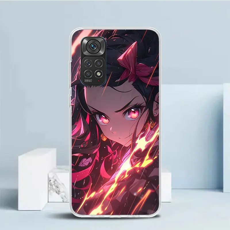 Силиконовый чехол для Xiaomi Redmi Note 13 12 12S 11 11S 10 10S 11T 11E Pro Plus 9 9S 9T 8 8T 7