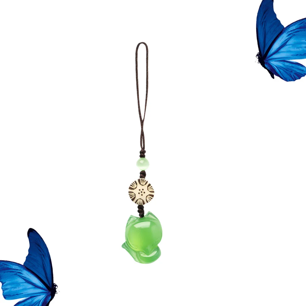 

Car Key Fobs Phone Lanyards Car Key Chain Phone Charms Animal Phone Pendant Phone Strap Fox Keyrings Car Key Accessories