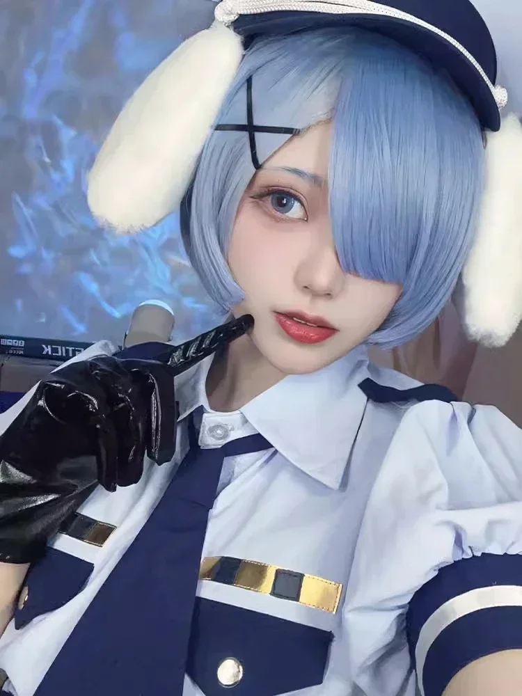 Костюм для косплея Rem Re:Life in A Different World From Zero униформа полицейского карнавальный