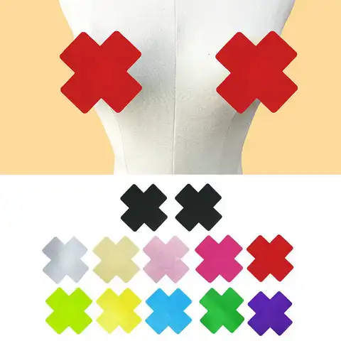 14 Colors Pasties Nipple Covers Breast Tape Nipple Stickers Invisible Self Adhesive Disposable Safe Breathable Bra Accessories
