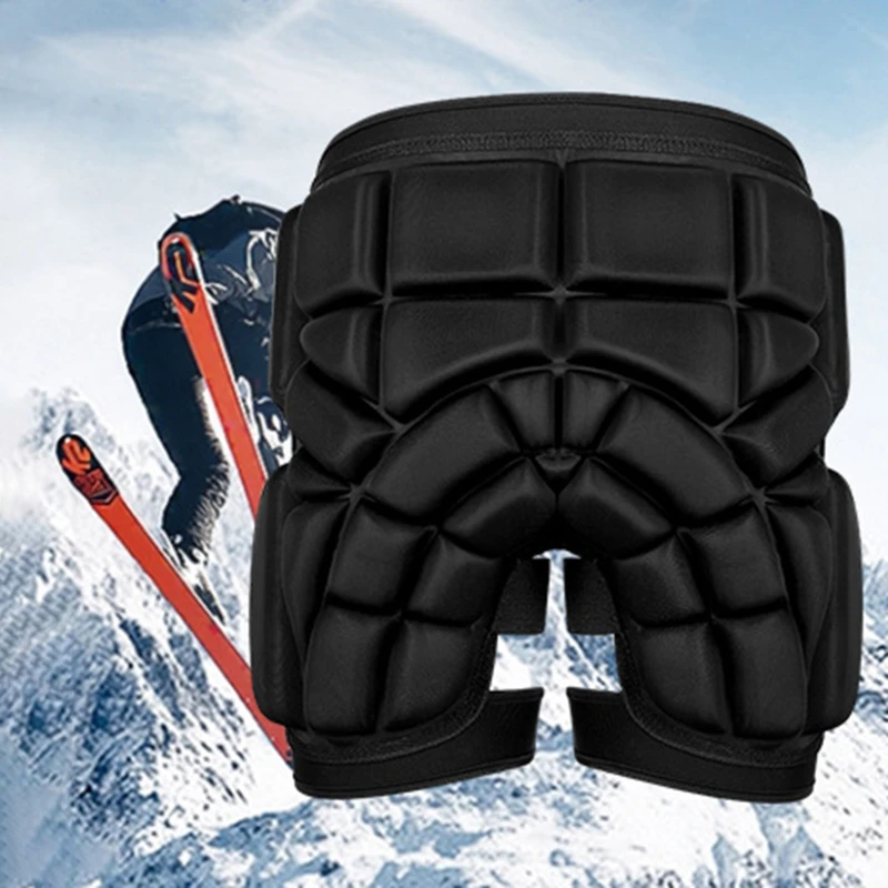 

Skateboard Shorts Men Women Kids Motorcycling Shorts Padded Hip Safety Shockproof Hockey Ski Skating Bottom Hip Protection