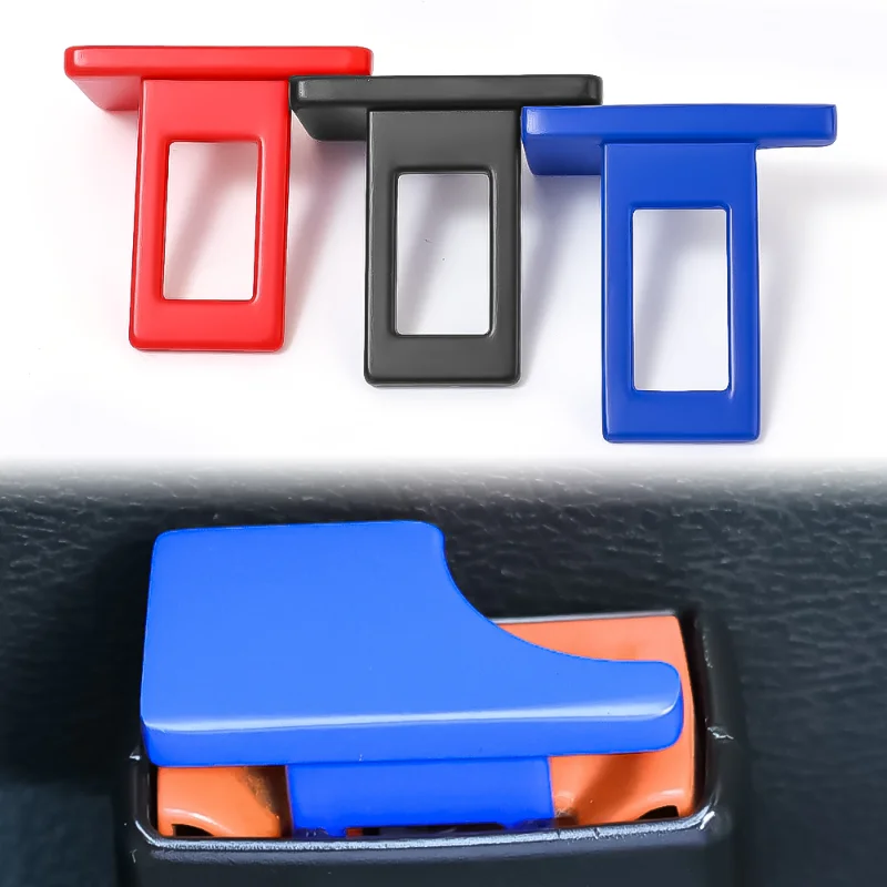 

Hidden Car Safety Seat Belt Buckle Clip for Tesla Model 3 Model X Y Style Noise Reduction Auto Body Decorative Accessories