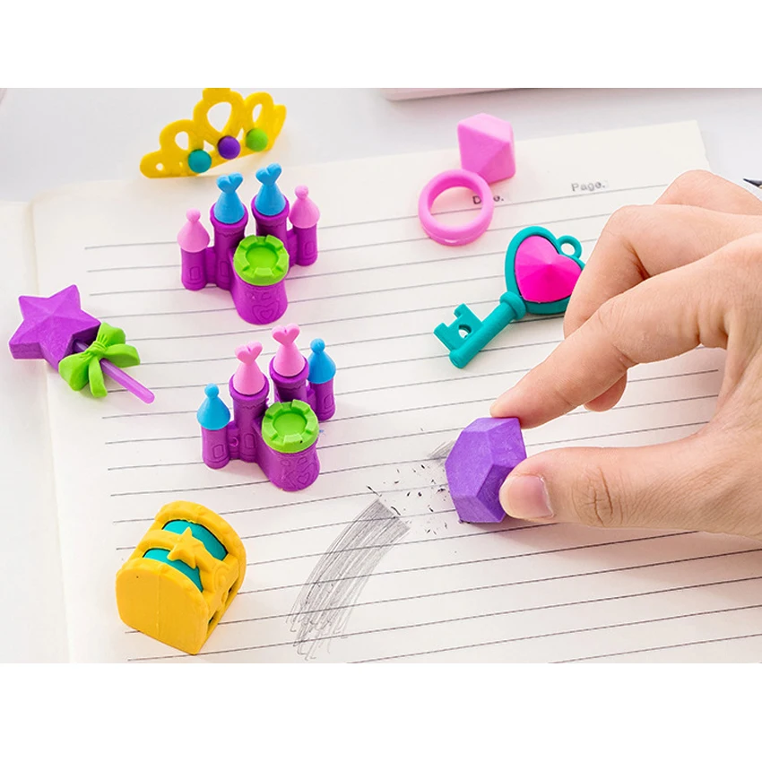 Бесплатная доставка 10 упаковок необычные детские школьные принадлежности в виде