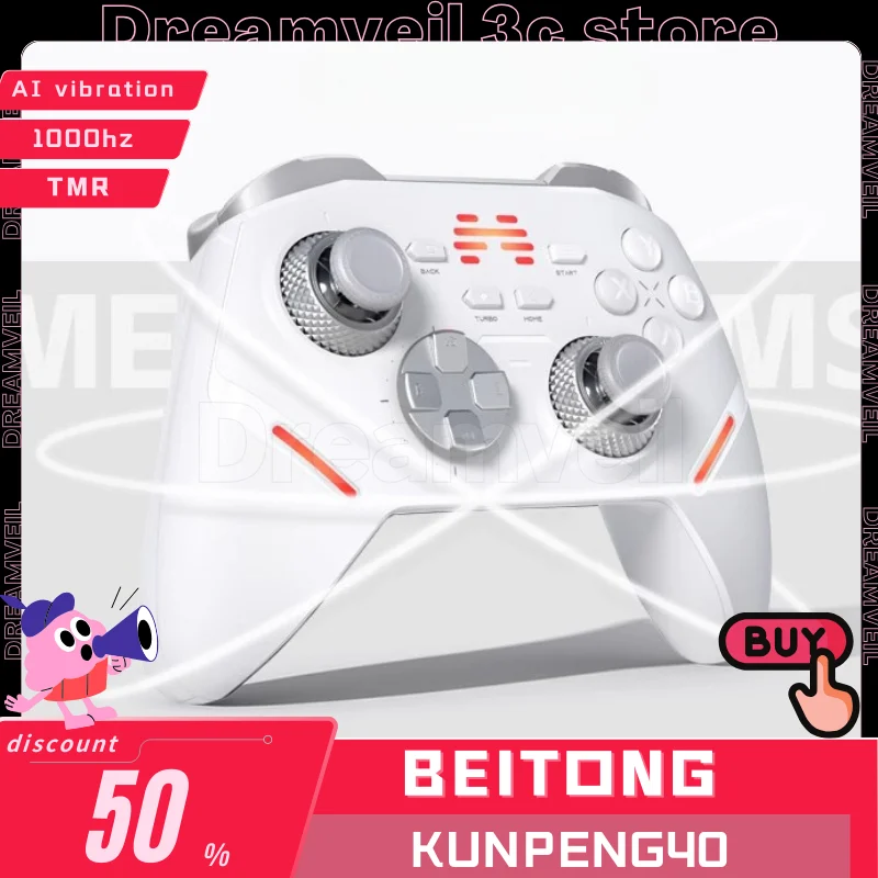 Betop Beitong Kunpeng40 игровой контроллер беспроводной Bluetooth переключателя 1000 Гц ПК версия