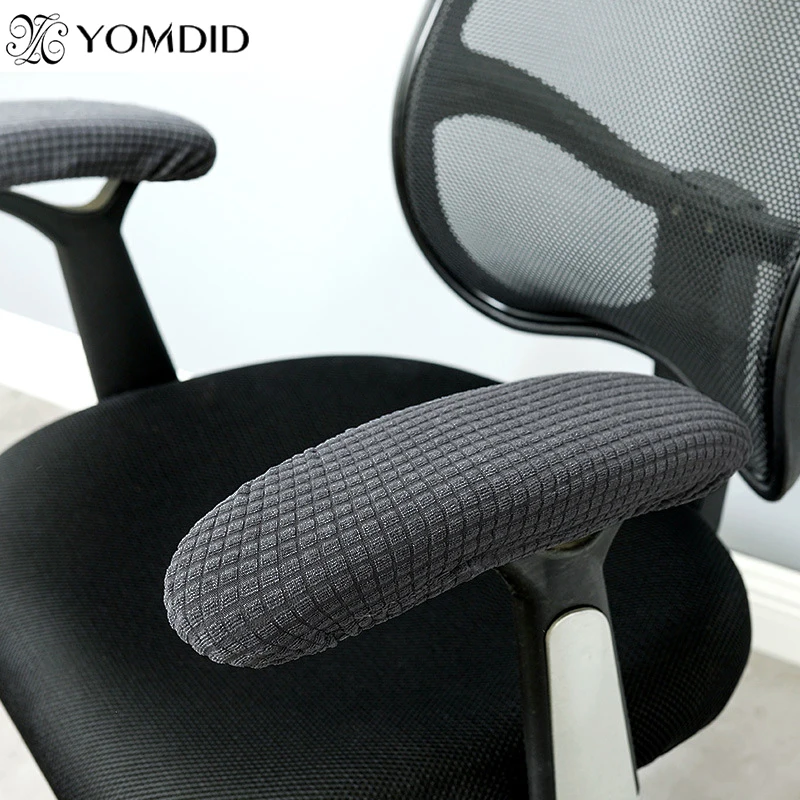 Armrest Cover Elastic Slipcover Dustproof Chair Elbow Arm Washable Office Chair Arm Cover
