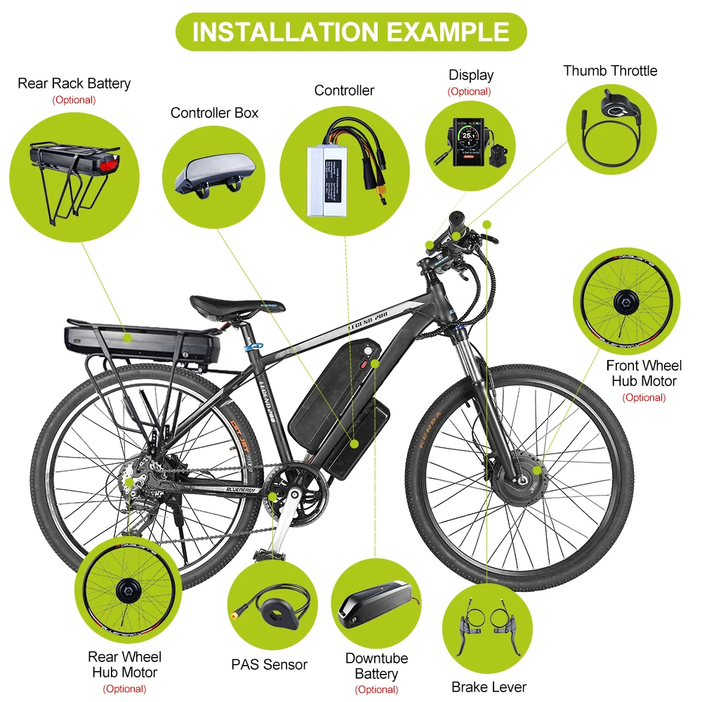 Мотор Ступицы Колеса BAFANG для велосипеда 48 В 500 Вт 350 36 | Двигатели