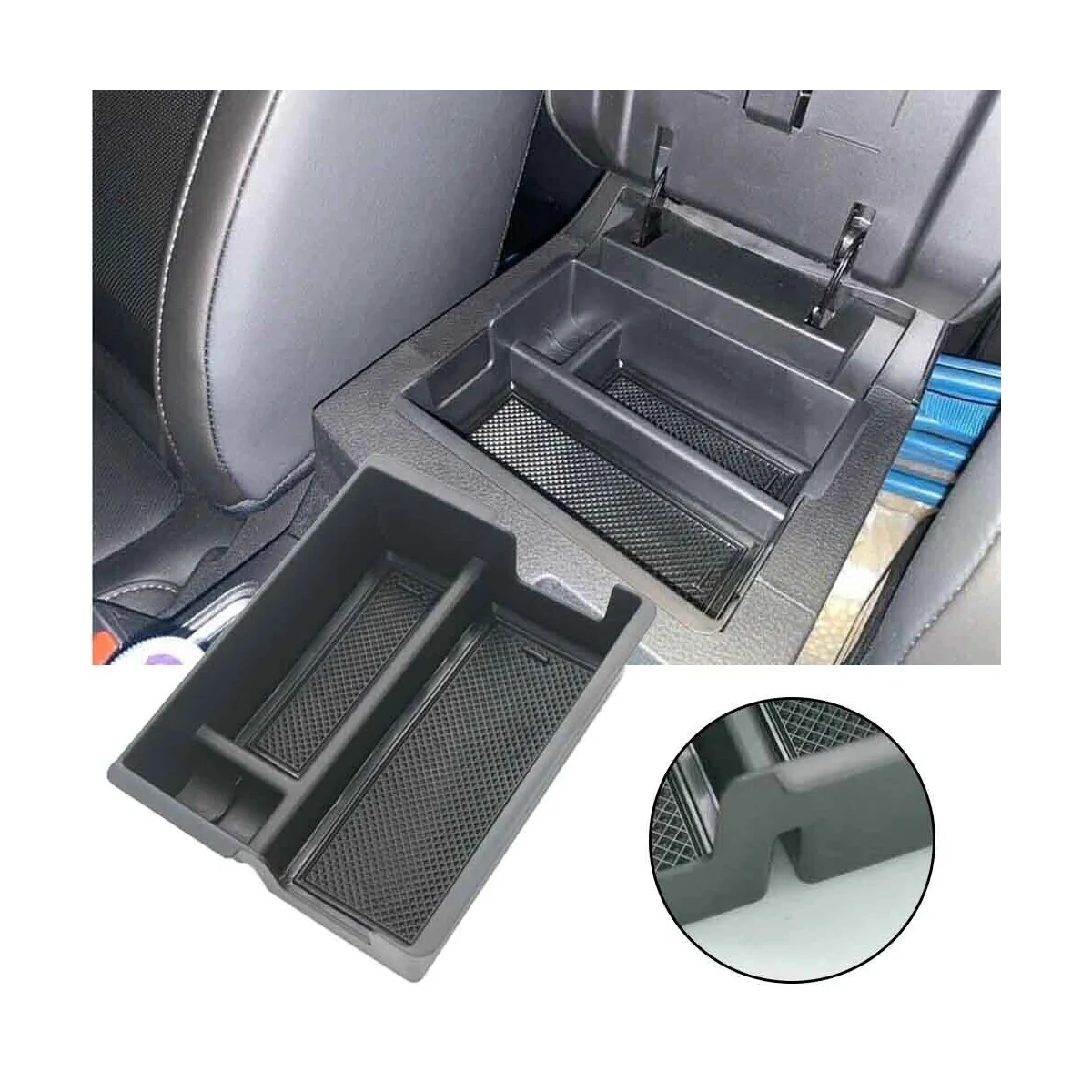 Ящик для хранения с центральным подлокотником органайзер центральной консоли