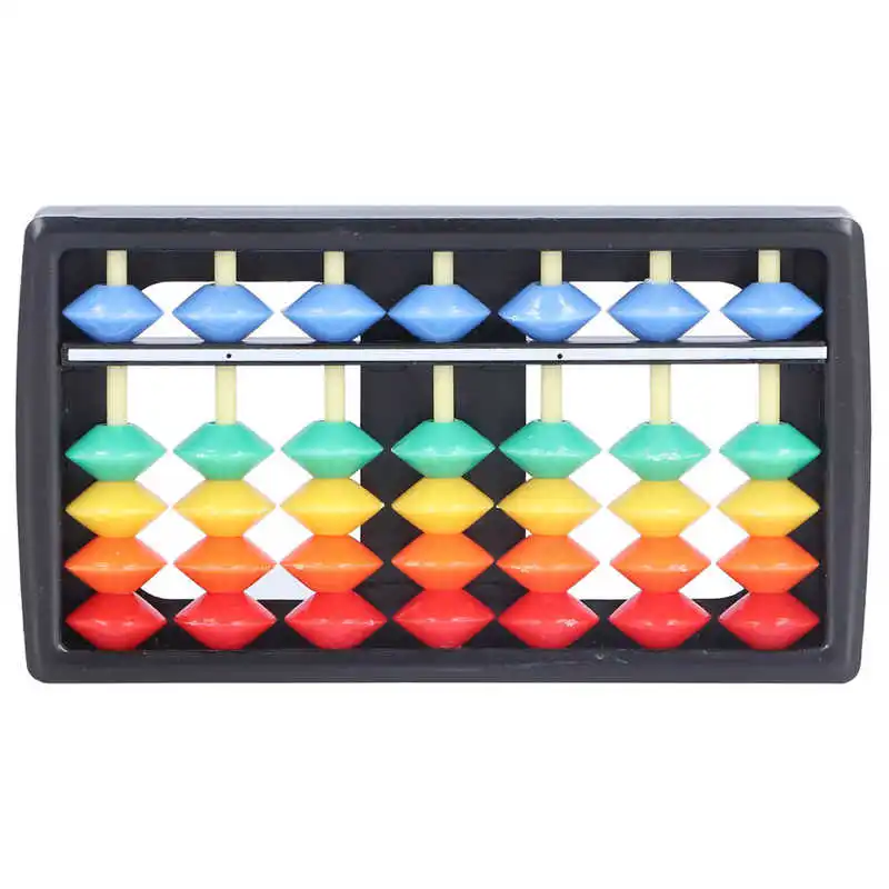 

Kids Early Educational Abacus Toys Exquisite Home Office Portable Colorful Bead Abacus Calculation Tool Educational Toy