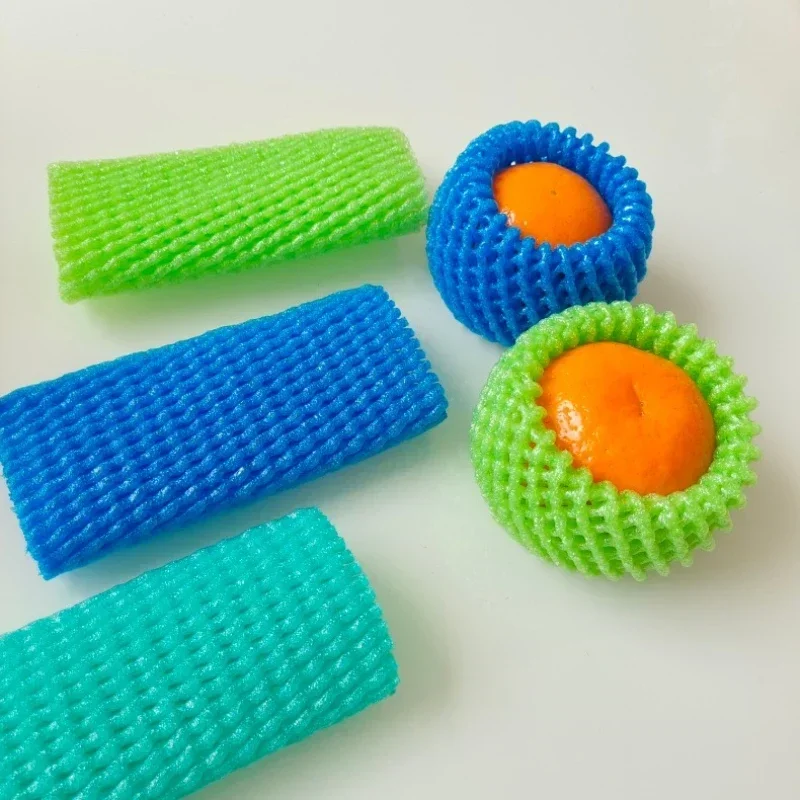 Цветная защитная сетка для фруктов эластичная сила транспорт защита от