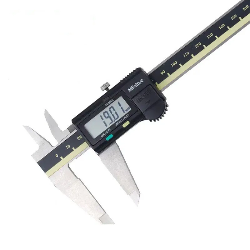 

CNC Mitutoyo Tool LCD Electronic Vernier Digital Calipers 6in 0-150mm 500-196-30 Accuracy 0.01mm Gauge Stainless Steel Measuring