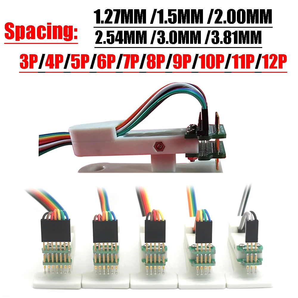 

Зажим-игла для программирования печатных плат PCB Burning fixture