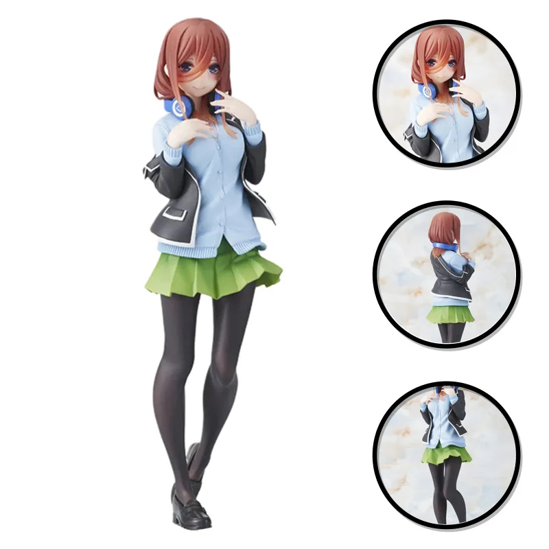 Новинка 18 см аниме фигурка квинтуплета кавайная школьная форма Накано ичика