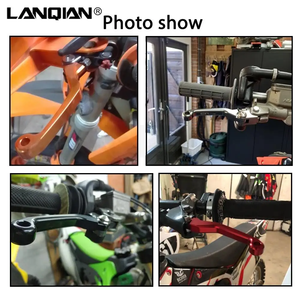 Рычаги поворотного тормоза и сцепления для мотоцикла Yamaha YZ 65 80 85 125 250 426 450 426F 450F 125X