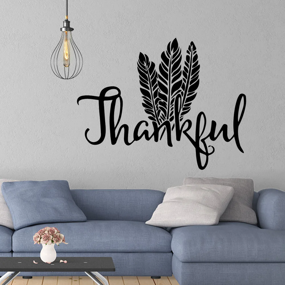 1 шт. декоративная настенная наклейка с разноцветными перьями