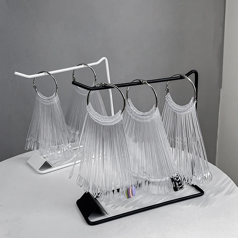 Подставка для демонстрации цветных карт искусственного дизайна ногтей шаблон в